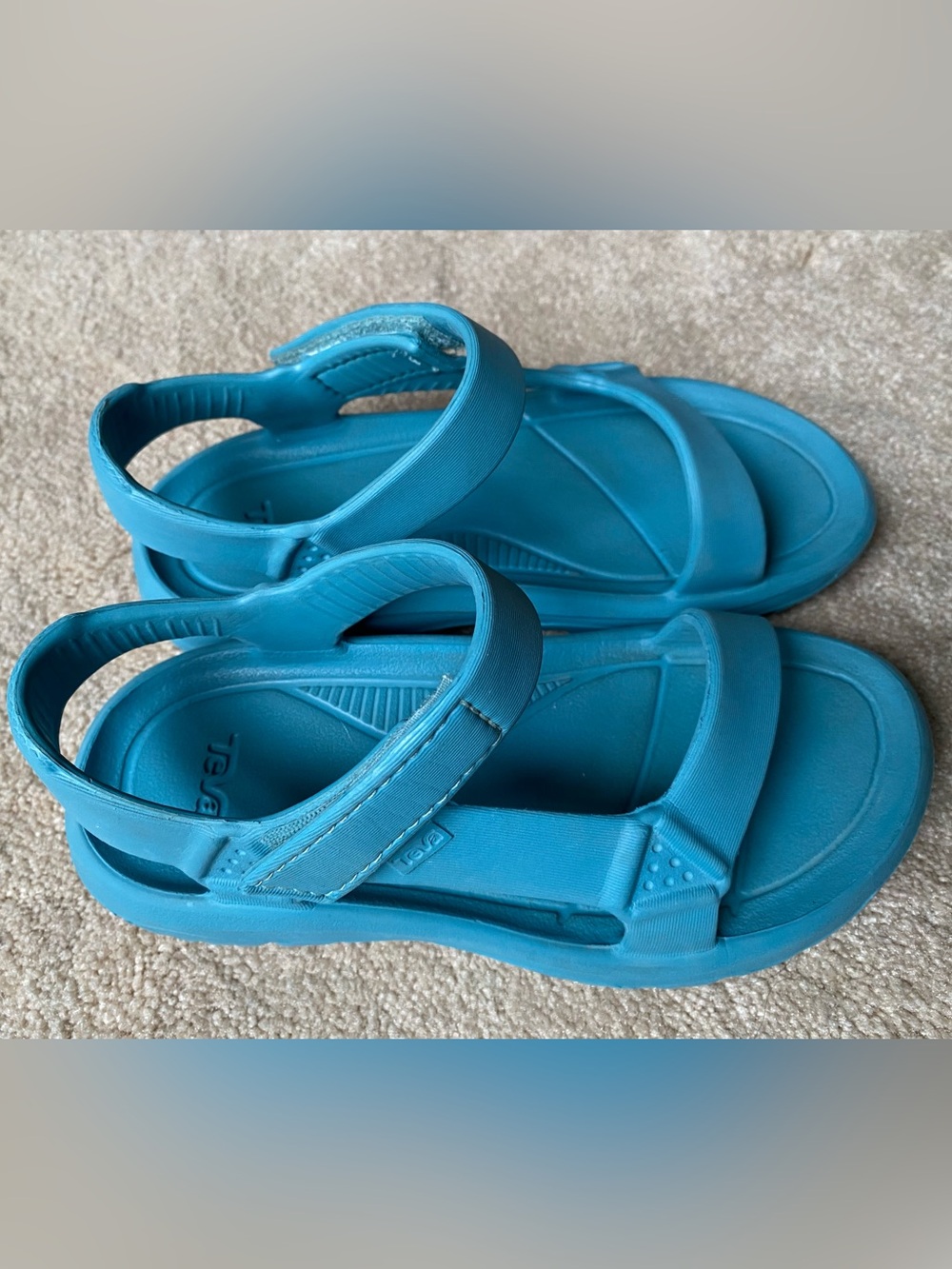 TEVA Kids Teal Sandals - Size 1